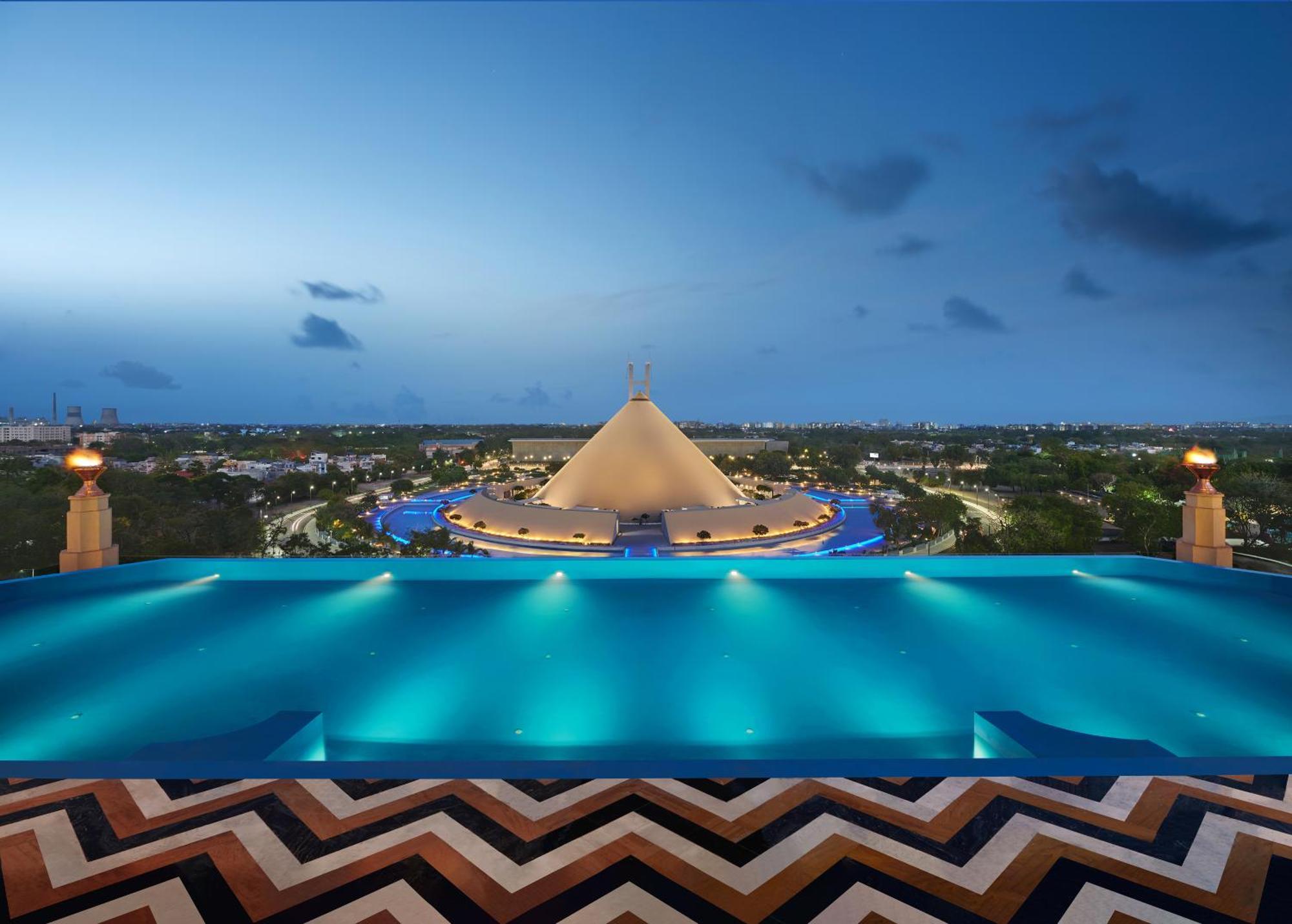 The Leela Gandhinagar Hotel Kültér fotó