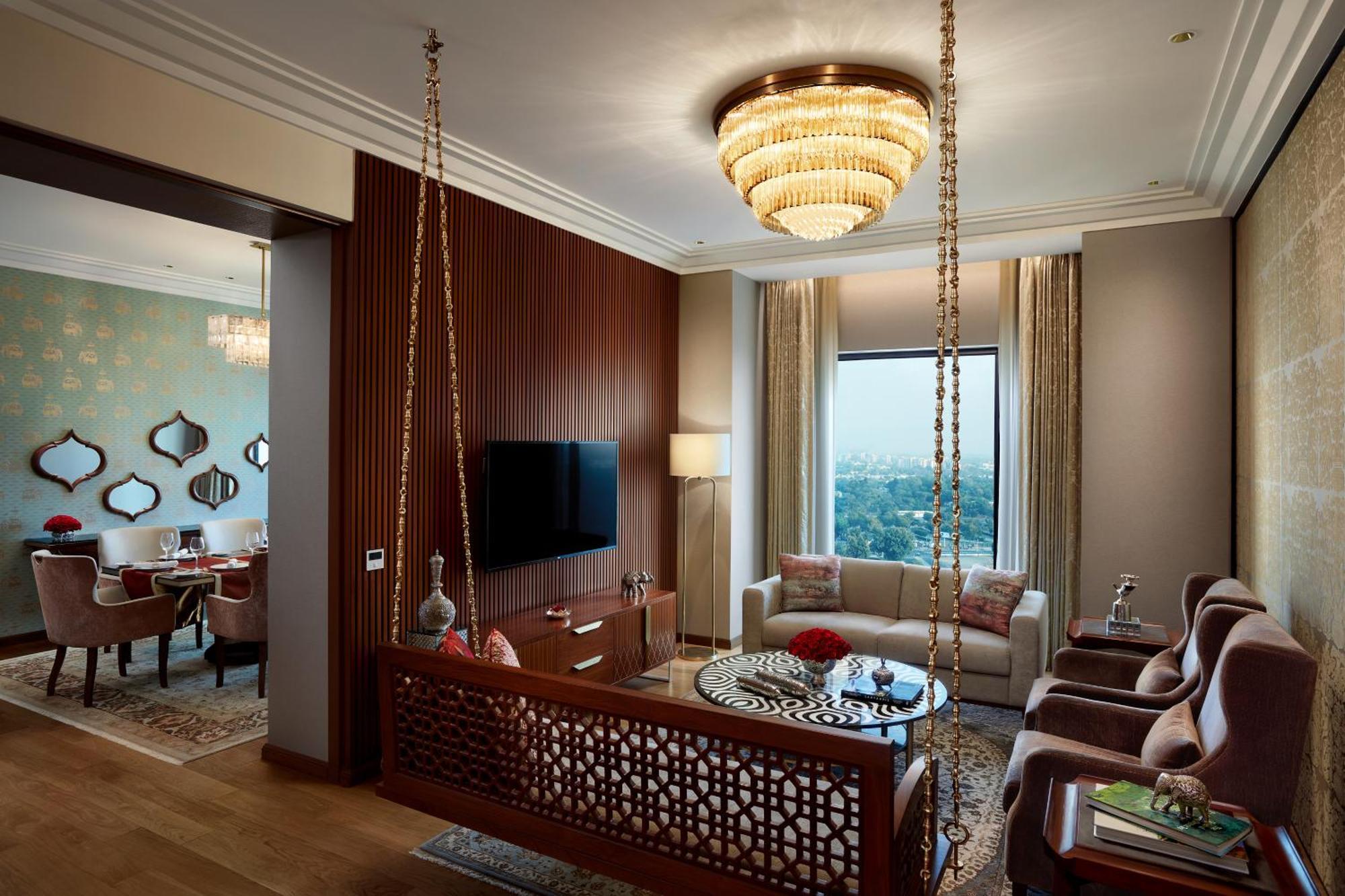 The Leela Gandhinagar Hotel Kültér fotó